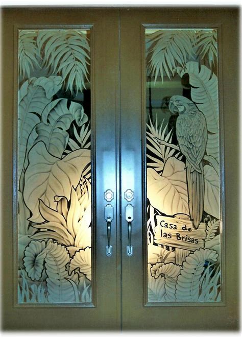 Doors | Etched Glass | Etched Glass Design | by Premier Etched Glass ...