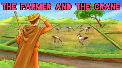 Moral Story The Farmer And The Crane Youtube