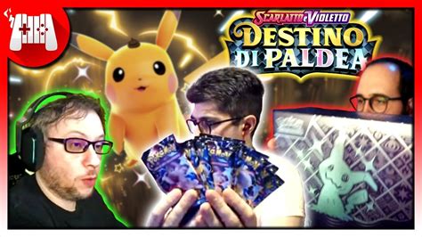 Sfida Di Spacchettamenti Pokemon Destino Di Paldea YouTube