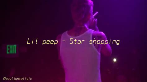 Lil Peep Star Shopping Acapella With Lyrics Youtube Music