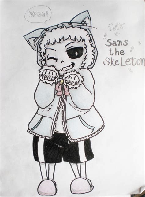 Undertale Sans The Cat Sketch By Andy Chanwanttodraw On Deviantart