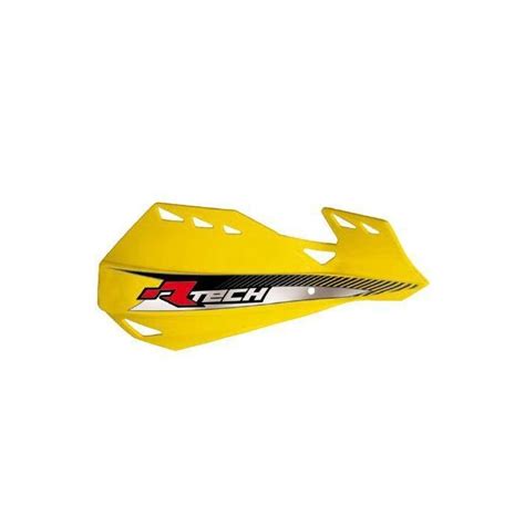 DUAL HANDGUARDS YELLOW RTECH R KITPMDUGI14 MX ENDURO