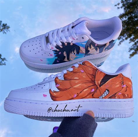 Jiraiya X Naruto And Sasuke X Itachi Air Force Custom Air Force