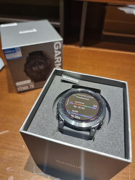 Brand New Fenix 7X Sapphire Solar : r/Garmin