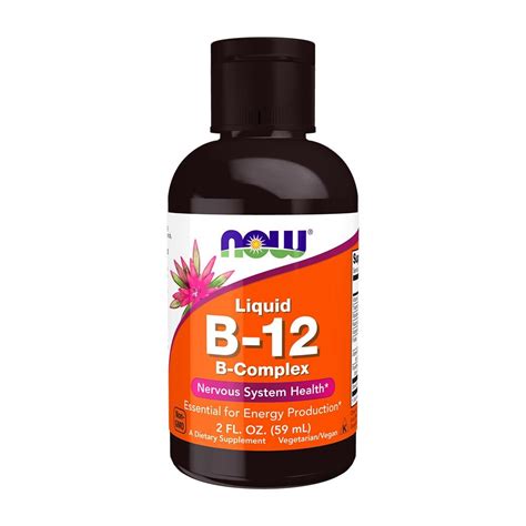 상품 상세보기 Now Foods 나우 푸드 리퀴드 B 12 B 콤플렉스 59 ml Liquid B 12 B