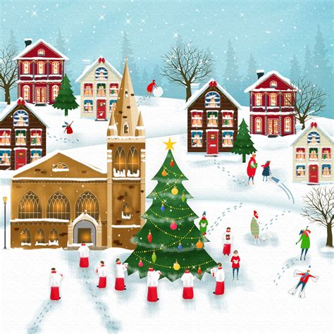 Church Scene Christmas Cards Archives - Care Cards