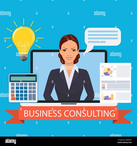 Business Consulting Concept Stock Vector Image And Art Alamy