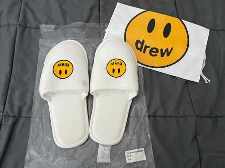 Justin Bieber Drew House Mascot Polar Fleece Slipper - S | Grailed