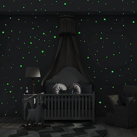 Realistic D Domed Glow In The Dark Stars Dots For Starry Sky