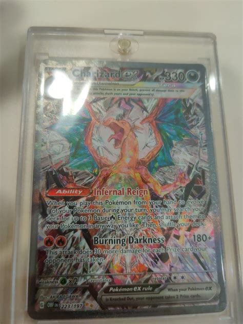 Ptcg Obsidian Flames Sv3 Charizard Sir 興趣及遊戲 玩具 And 遊戲類 Carousell