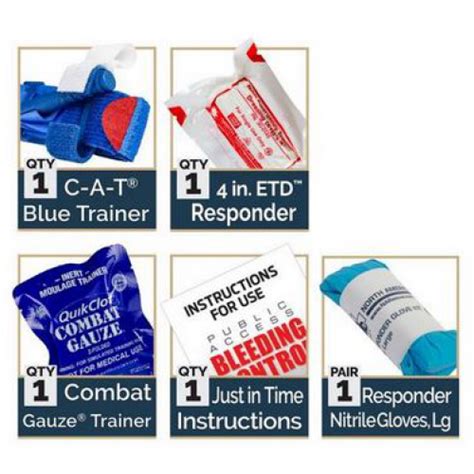 Stop The Bleed Bleeding Control Kit Trainer