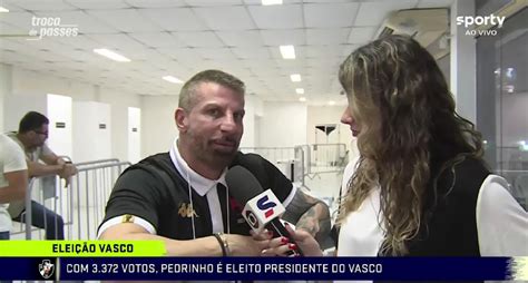 Presidente do Vasco Pedrinho faz definição inusitada de Gabigol