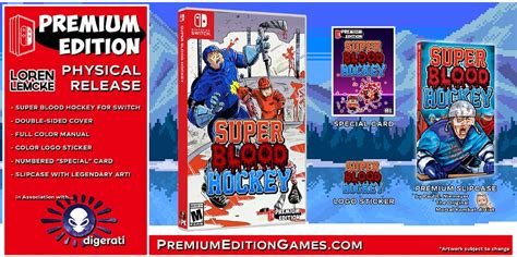 Premium Edition Games Reveals Super Blood Hockey As Its First Limited