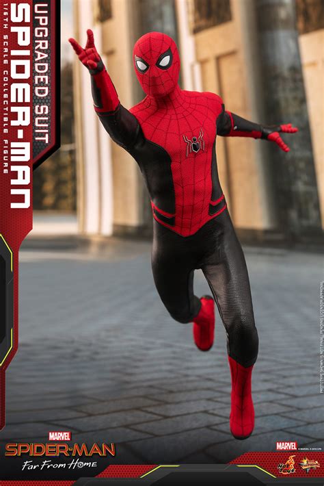 吋人偶 Hot Toys蜘蛛人離家日蜘蛛人升級版戰衣Spider Man Upgraded Suit 潮玩媒 FashionToyMedia