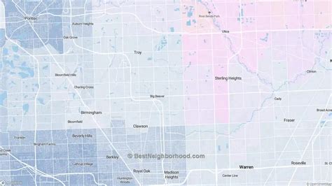 48310 Mi Political Map Democrat And Republican Areas In 48310