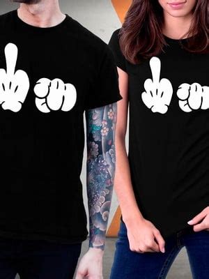 Vestido Mickey Mouse Fuck You Preto Compre Produtos Personalizados No Elo7