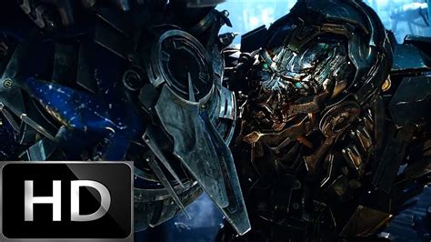 Optimus Prime And Lockdown Knight Ship Scene Tranformers Age Of Extinction Movie Clip Blu Ray Hd