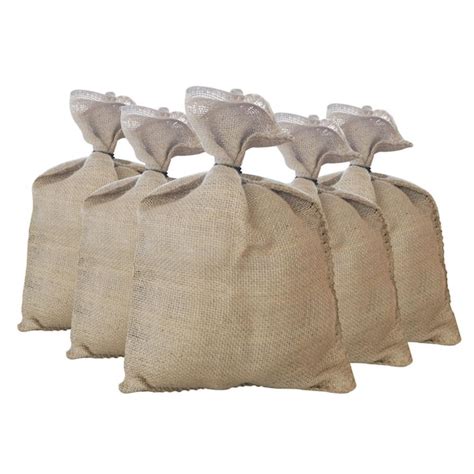 Wellco In X In Burlap Sand Bags For Flood Water Barrier