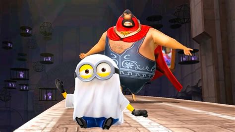 Ghost Minion Vs El Macho Despicable Me Minion Rush Boss Battle Youtube