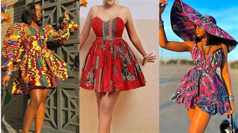 Trendy Ankara Short Flare Gown Stunning And Beautiful Flare Gown