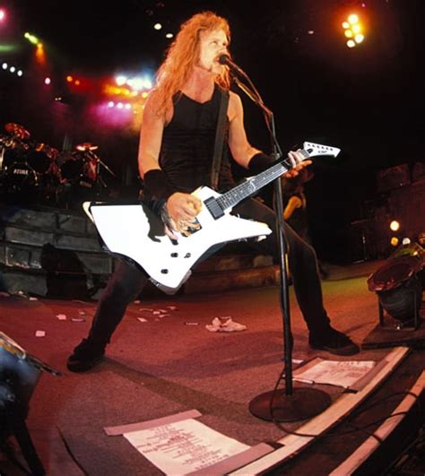 1989 James Hetfield With Modern Guitar Rmetallica