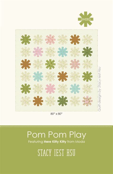 Pom Pom Play Stacy Iest Hsu Quilt Pattern PDF Etsy Quilt Patterns