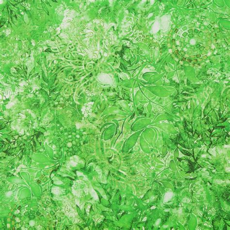 Green Floral Print Quilting Treasures Color Graded Us Fabric Fabric By Quilting Treasures Modes4u