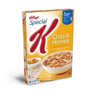 Kellogg S Special K Cereal Oats Honey