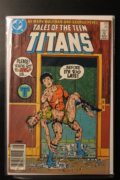 Tales Of The Teen Titans 45 Newsstand Edition 1984 Comic Books