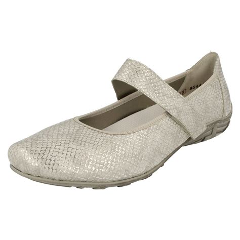 Ladies Rieker Mary Jane Style Shoes L2062