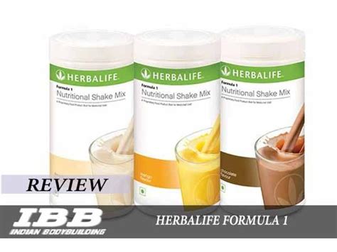 Herbalife Formula 1 Healthy Meal Nutritional Shake Mix Review And Price