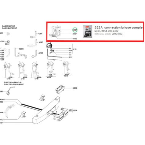 Connection Brique Complet Ou Typ P Pour R Frig Rateur Rmd Par