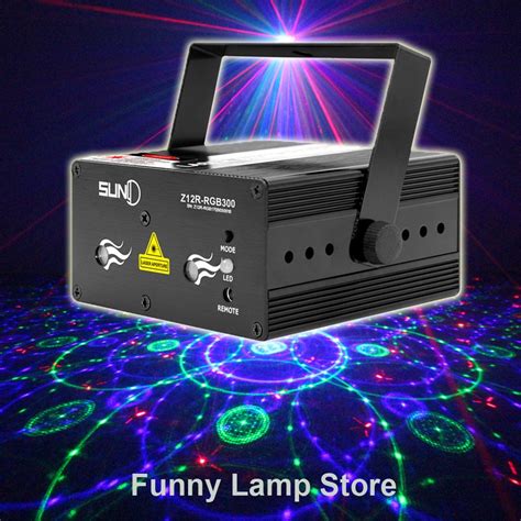 Suny Z12r Rgb300 Decorative 12 Gobos Projector Rgb Stage Laser Light Red Green 724190315040 Ebay