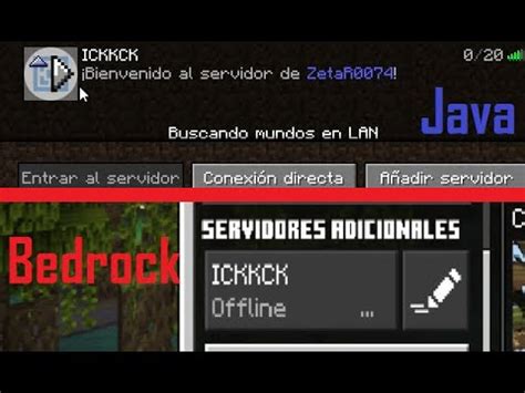 Como Crear Tu Servidor De Minecraft Y Que Puedan Entrar Java Y Bedrock