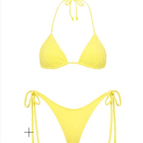 Triangl Tubbs Bikini Size Small Top Medium Depop