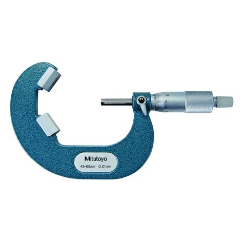 V Anvil Micrometer Flute Mm Mitutoyo Jsr Group