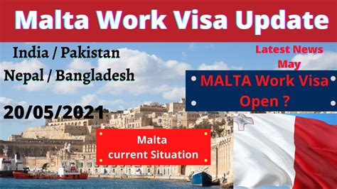 Malta Work Visa Update When Malta Work Visa Will Open VFS Malta