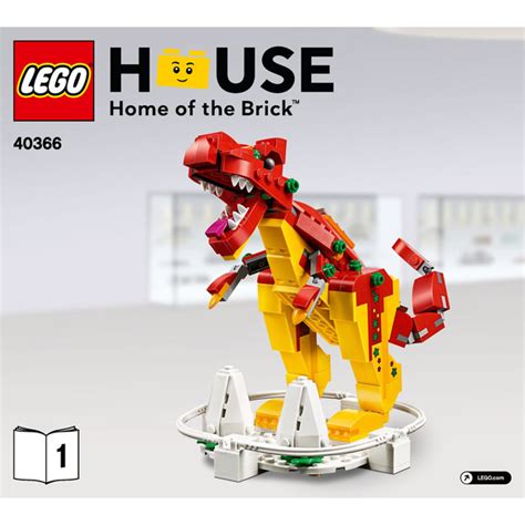 Lego House Dinosaurs Set 40366 Instructions Brick Owl Lego Marketplace