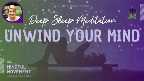 Release Worry Sleep Meditation - The Mindful Movement