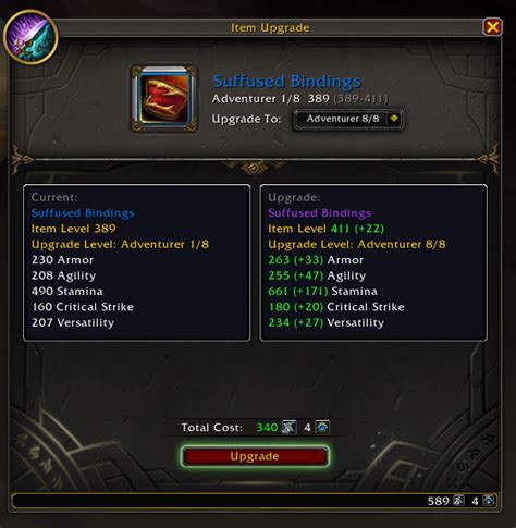 World Of Warcraft Gear Upgrading Guide World Of Warcraft Icy Veins