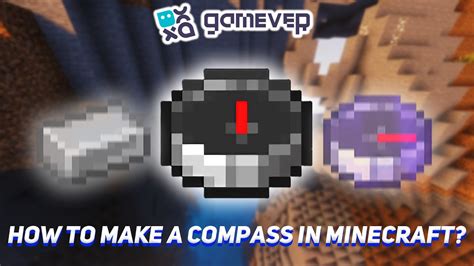 How To Make A Compass In Minecraft Youtube