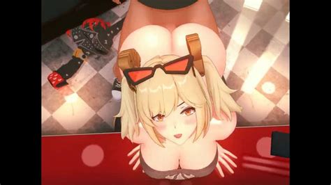 Burnice From Behind Zenless Zone Zero Free Mobile Porn Videos IPornTV
