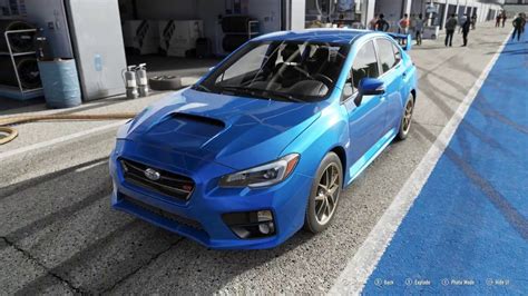 Forza Motorsport Subaru Wrx Sti Car Show Speed Crash Test