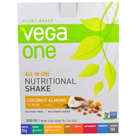 Vega One All In Nutritional Shake Coconut Almond Besto Blog