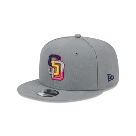 New Era 9fifty San Diego Padres Color Pack Multi Snapback Hat Graphite