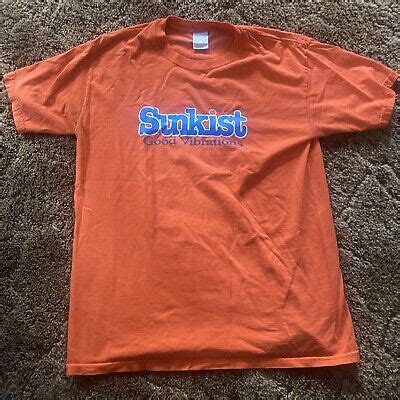 Vintage Sunkist Good Vibrations T Shirt Mens Size Large EBay