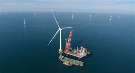 worlds largest wind turbine   fully operational  connected