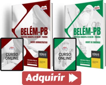 Apostilas Concurso Bel M Pb Agente Administrativo E Agente