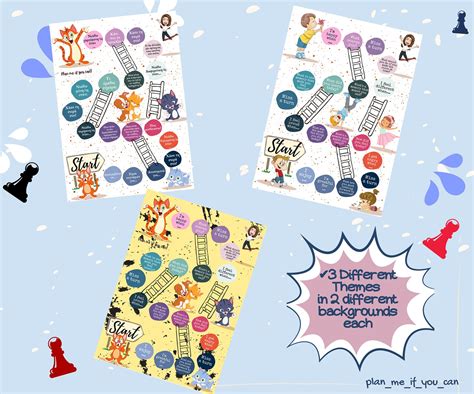 Emotions Printable Board Game for Kids, Educational Game, Emotions ...