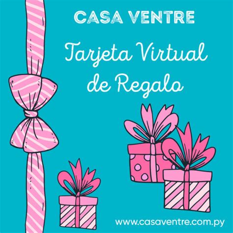 Tarjeta De Regalo PARA ELLA Casa Ventre Comercial